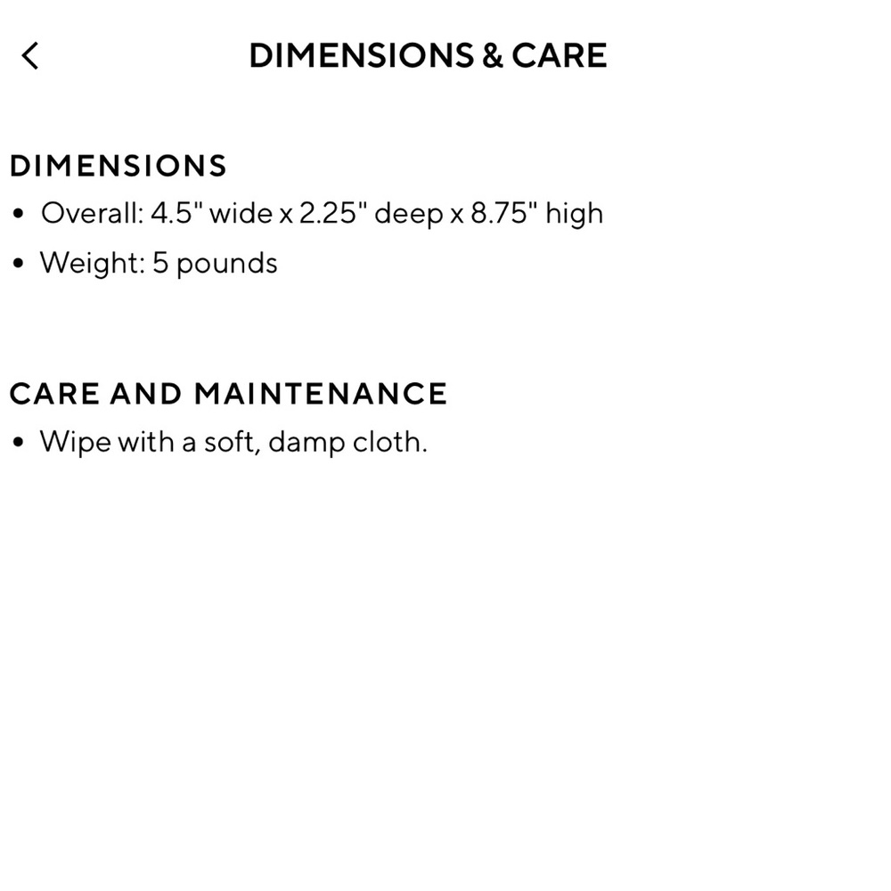 Pottery Barn Marble Face Object